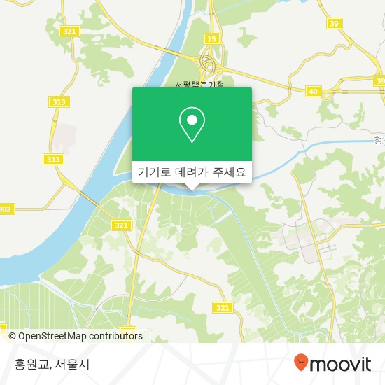 홍원교 지도