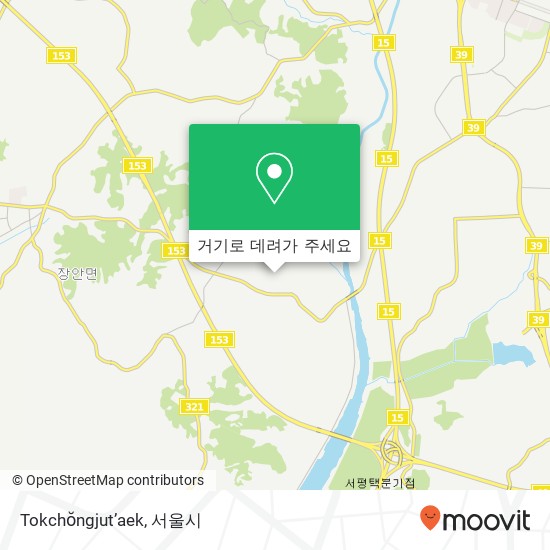 Tokchŏngjut’aek 지도