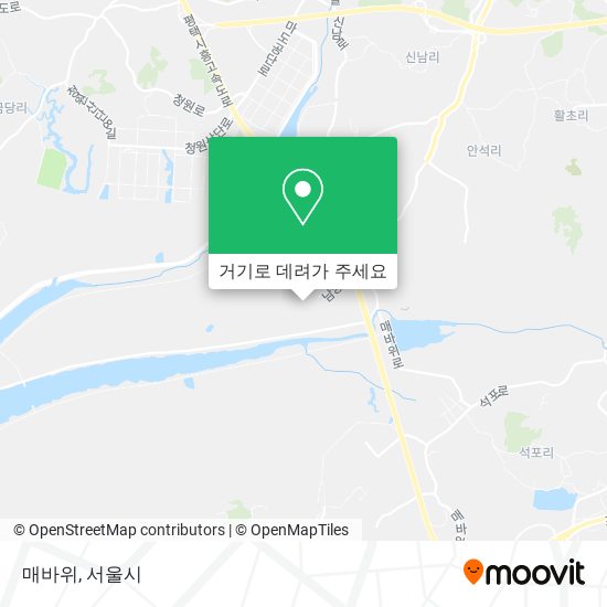 매바위 지도