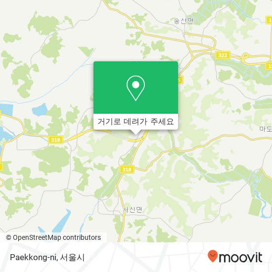 Paekkong-ni 지도
