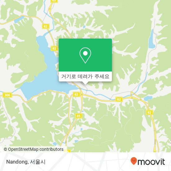 Nandong 지도