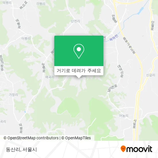 동산리 지도