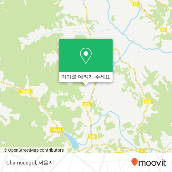 Chamsaegol 지도