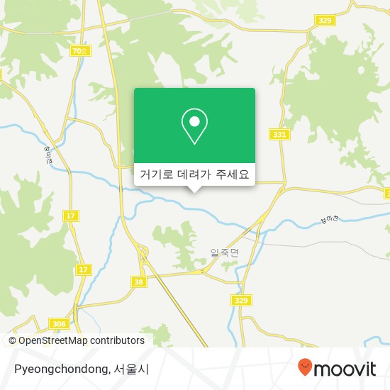 Pyeongchondong 지도