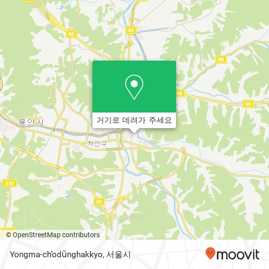 Yongma-ch’odŭnghakkyo 지도
