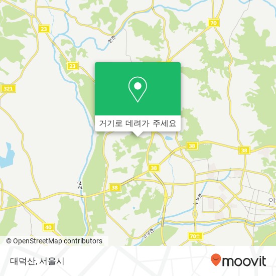 대덕산 지도