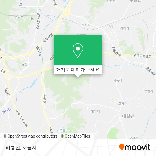 해룡산 지도