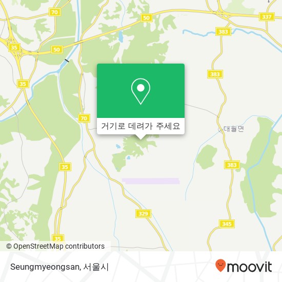 Seungmyeongsan 지도