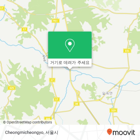 Cheongmicheongyo 지도