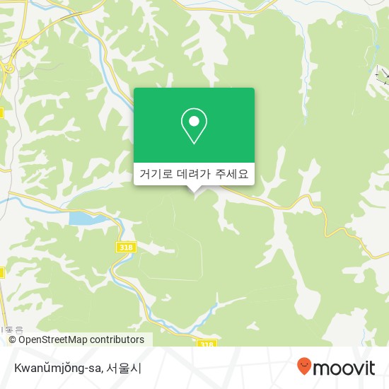 Kwanŭmjŏng-sa 지도