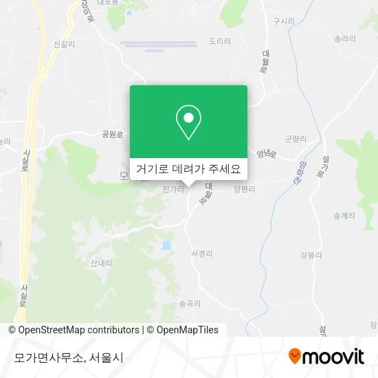 모가면사무소 지도