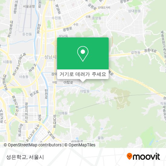 성은학교 지도