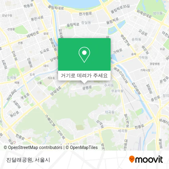 진달래공원 지도