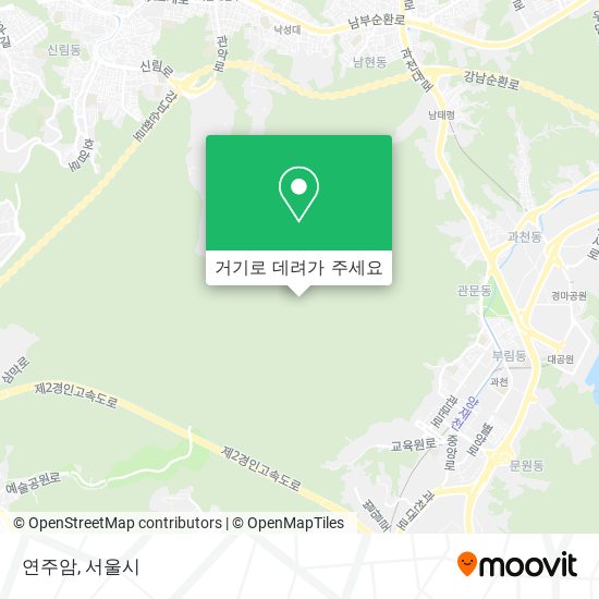 연주암 지도