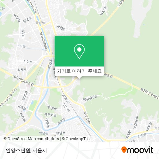 안양소년원 지도