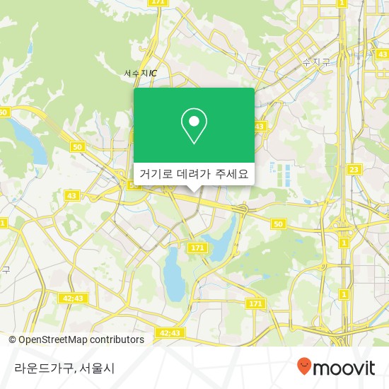 라운드가구 지도