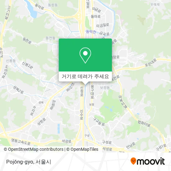 Pojŏng-gyo 지도