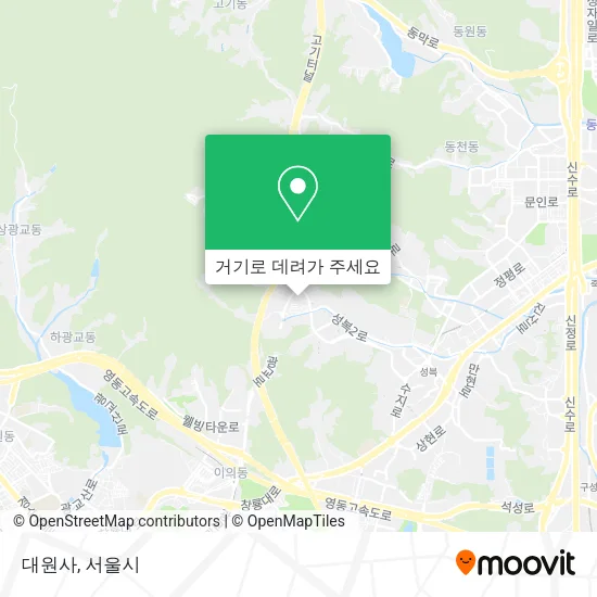 대원사 지도