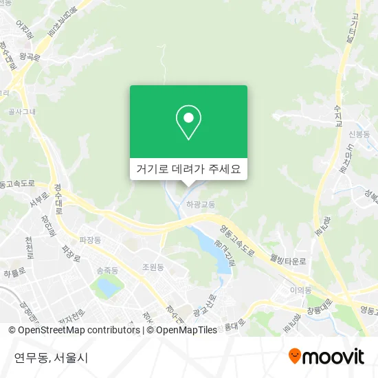 연무동 지도