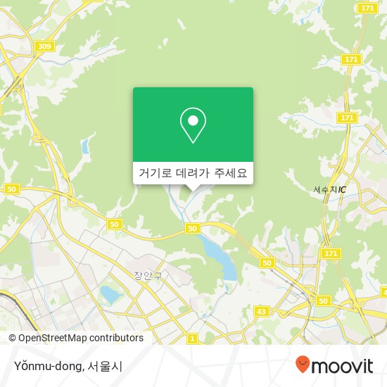 Yŏnmu-dong 지도