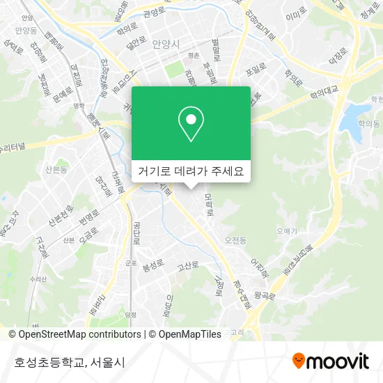 호성초등학교 지도