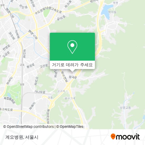 계요병원 지도