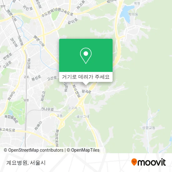 계요병원 지도