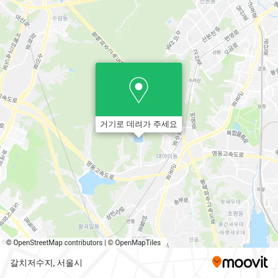 갈치저수지 지도