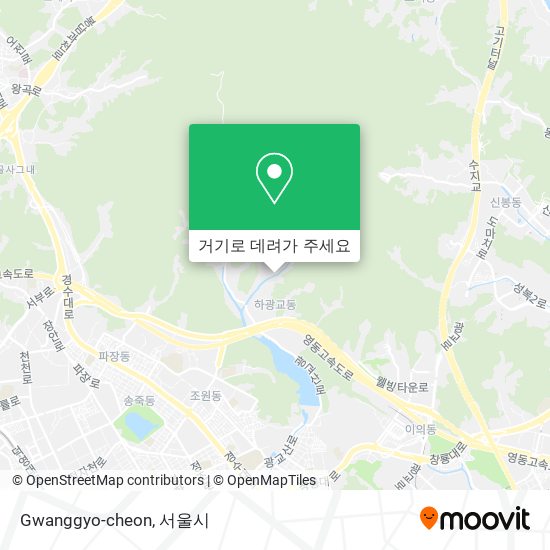 Gwanggyo-cheon 지도