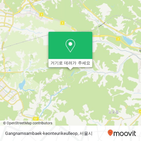 Gangnamsambaek-keonteurikeulleop 지도