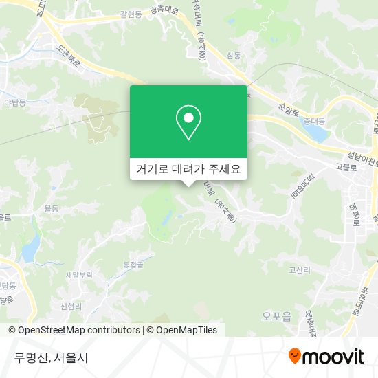 무명산 지도