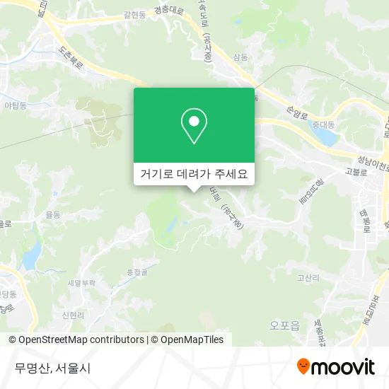 무명산 지도