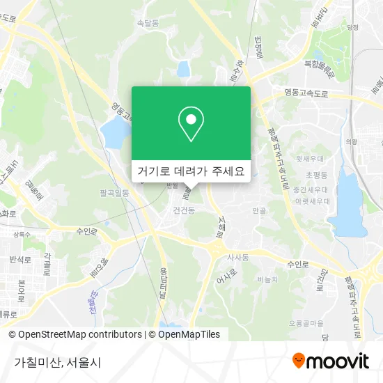 가칠미산 지도