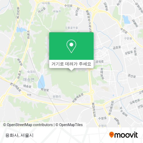 용화사 지도