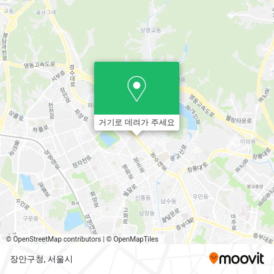 장안구청 지도