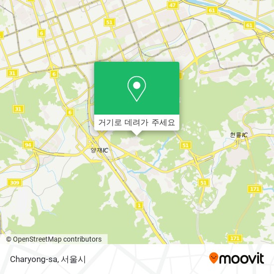 Charyong-sa 지도