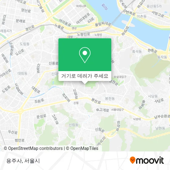 용주사 지도