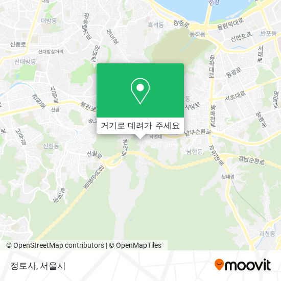 정토사 지도