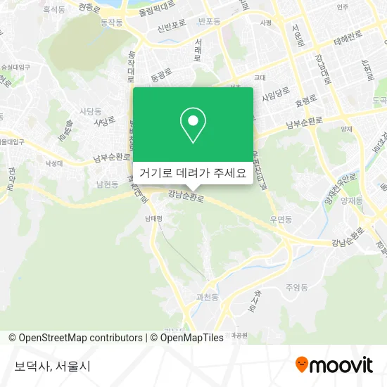 보덕사 지도