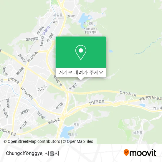 Chungch’ŏnggye 지도