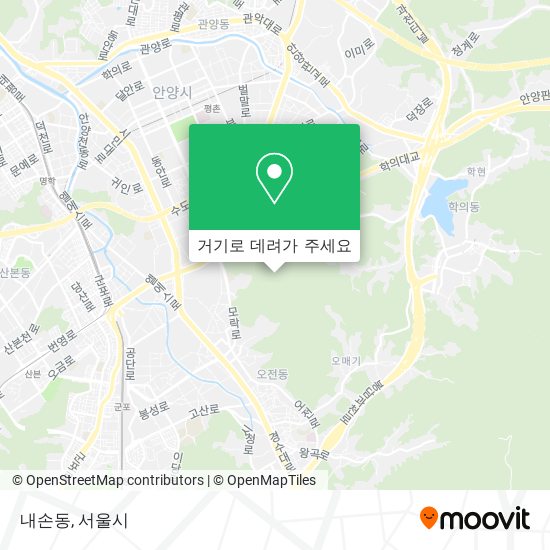 내손동 지도