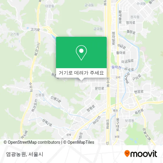 염광농원 지도