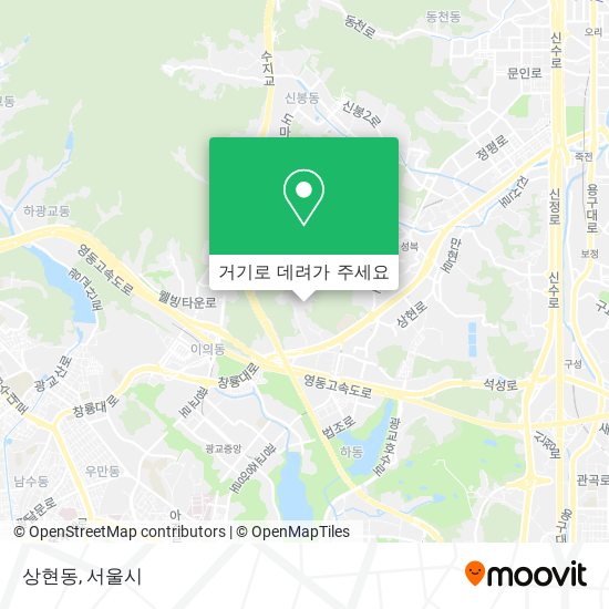 상현동 지도