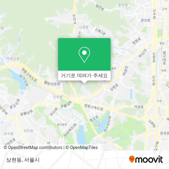 상현동 지도