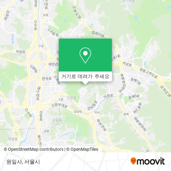 원일사 지도