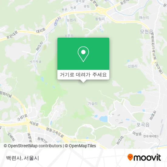 백련사 지도