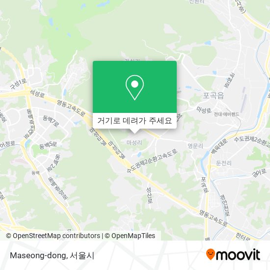 Maseong-dong 지도