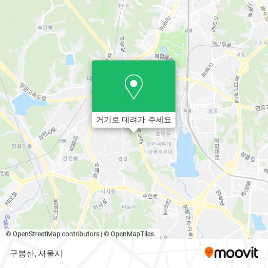 구봉산 지도