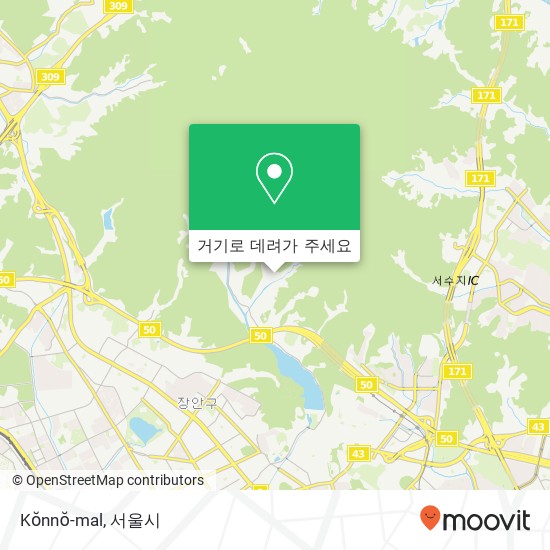 Kŏnnŏ-mal 지도