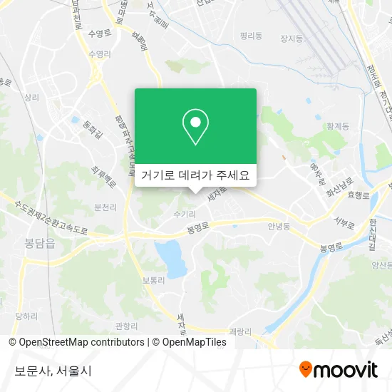 보문사 지도